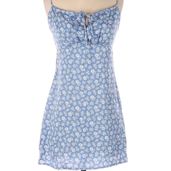 Reformation Floral Print Mini Dress Size 0 - Picture 1 of 5